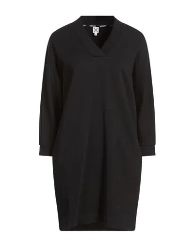 Kenzo Woman Mini Dress Black Size Xs Cotton, Elastane