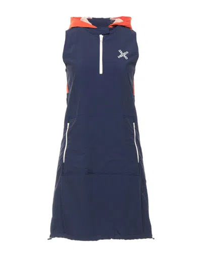 Kenzo Short Dresses In Blue