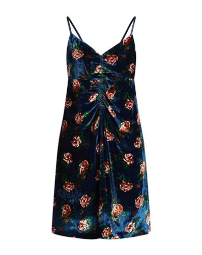 Kenzo Woman Mini Dress Navy Size 6 Polyamide, Elastane In Multi