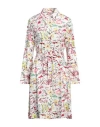 Kenzo Woman Mini Dress White Size 8 Viscose, Acetate, Cupro In White
