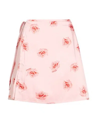 Kenzo Woman Mini Skirt Light Pink Size 2 Polyester