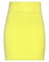 Kenzo Woman Mini Skirt Acid Green Size M Polyamide In Green