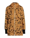 Kenzo Woman Overcoat Mustard Size 6 Cotton In Yellow