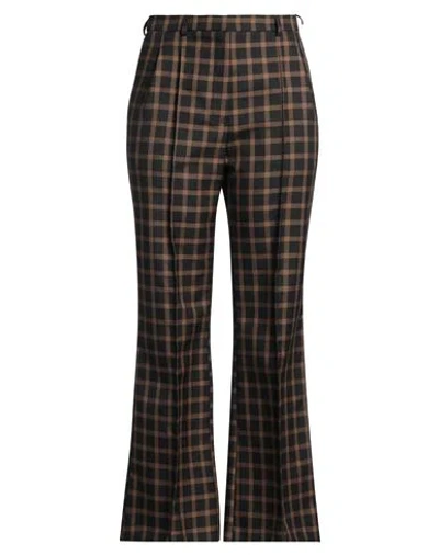 Kenzo Woman Pants Black Size 12 Polyester, Cotton