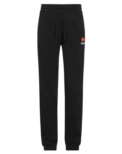 Kenzo Woman Pants Black Size L Cotton, Polyester