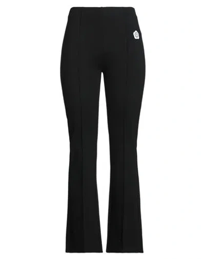 Kenzo Woman Pants Black Size M Viscose, Polyamide, Elastane