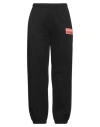 Kenzo Woman Pants Black Size Xl Cotton In Black