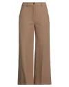 Kenzo Woman Pants Camel Size 6 Wool, Polyamide In Red