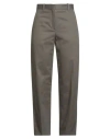 Kenzo Woman Pants Dark Green Size 6 Cotton
