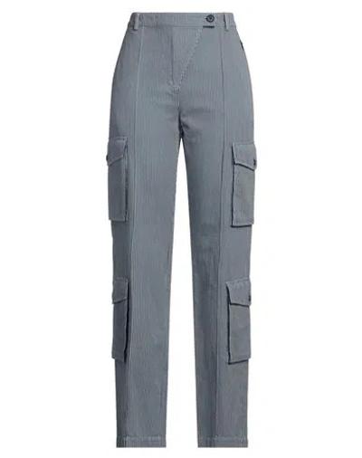 Kenzo Woman Pants Light Blue Size 8 Cotton
