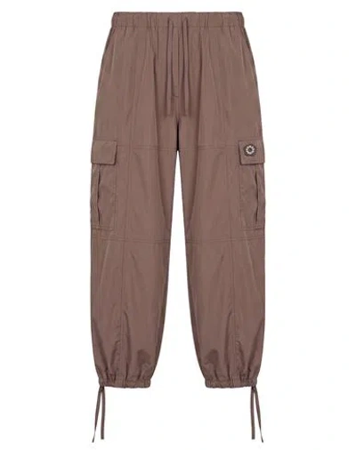 Kenzo Woman Pants Light Brown Size Xs Polyester, Cotton