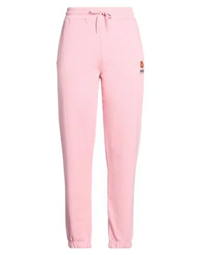 Kenzo Woman Pants Light Pink Size Xl Cotton