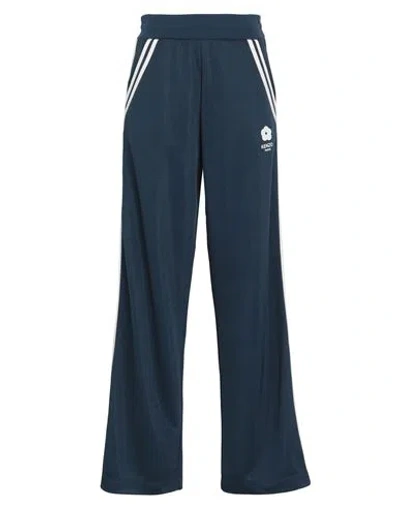 Kenzo Woman Pants Midnight Blue Size S Polyester, Viscose, Elastane, Polyamide, Cotton