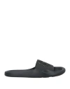 Kenzo Woman Sandals Black Size 5 Pvc - Polyvinyl Chloride In Black