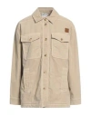 Kenzo Woman Shirt Beige Size 10 Cotton, Elastane In Beige