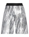 Kenzo Woman Shorts & Bermuda Shorts White Size 8 Polyester, Cotton, Polyamide, Elastane In White