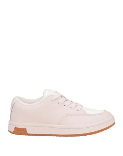 Kenzo Woman Sneakers Light Pink Size 5.5 Leather