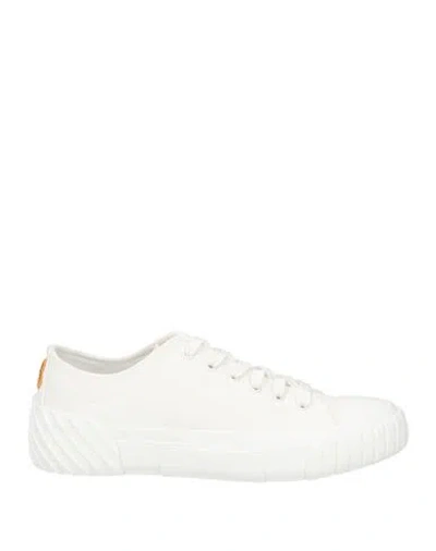KENZO KENZO WOMAN SNEAKERS WHITE SIZE 9 TEXTILE FIBERS