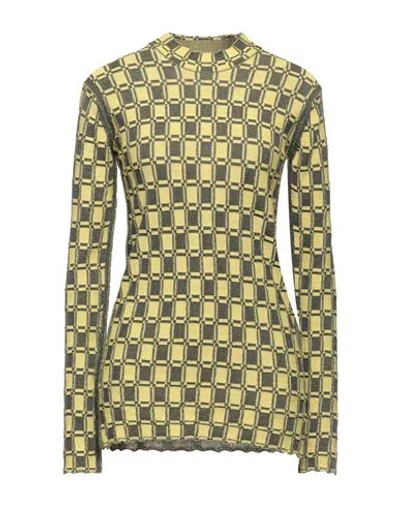 KENZO KENZO WOMAN SWEATER LIME GREEN SIZE S VISCOSE, COTTON