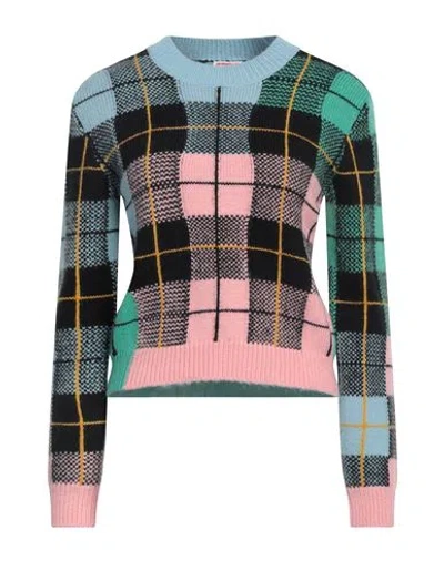 Kenzo Woman Sweater Sky Blue Size S Acrylic, Alpaca Wool, Polyamide, Polyester