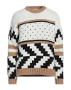 Kenzo Woman Sweater White Size S Wool In White