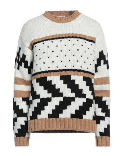 Kenzo Woman Sweater White Size S Wool