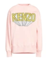 Kenzo Woman Sweatshirt Pink Size S Cotton