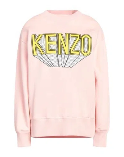 Kenzo Woman Sweatshirt Pink Size S Cotton In Pink