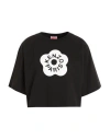 Kenzo Woman T-shirt Black Size L Cotton