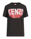 Kenzo Logo-print Short-sleeve T-shirt In Black