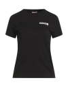 Kenzo Woman T-shirt Black Size Xs Cotton