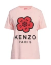 Kenzo Boke Flower Loose T-shirt Clothing In Pink