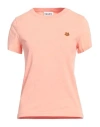 Kenzo Woman T-shirt Salmon Pink Size M Cotton