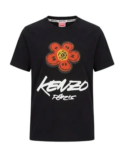 Kenzo Woman T-shirt Black Size Xs Cotton
