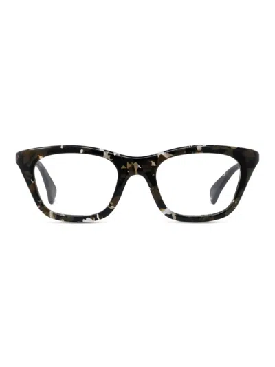 Kenzo Women's 51mm Marbled Square Optical Glasses In Black