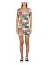 Kenzo Synthetic Fibers Dress In Multicolour