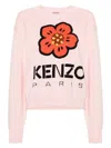 Kenzo Boke Flower Intarsia-knit Jumper In Pink