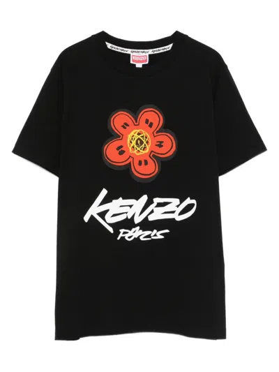 KENZO KENZO WOMEN BOKE-FLOWER PARIS T-SHIRT