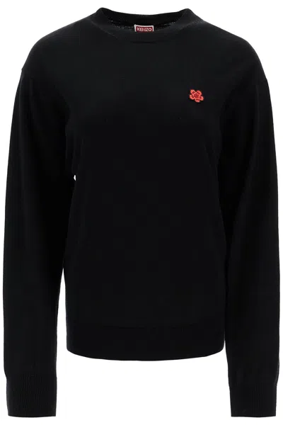 KENZO WOMEN'S BOKE FLOWER PULLOVER SWEATER