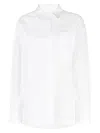 Kenzo Women's Broderie Anglaise Cotton Shirt In White