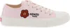 Kenzo Canvas School Sneakers In Multi