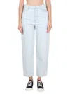 Kenzo Women Carrot Fit Jeans In Multicolor