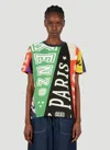 Kenzo Graphic Print Crewneck T-shirt In Multi