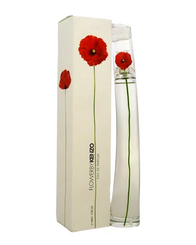 Kenzo Women's Flower 3.3oz Eau De Parfum Spray In Transparent