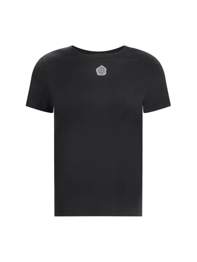 Kenzo Women Gots Boke Flower 2.0 T-shirt In Black