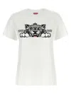 Kenzo Printed T-shirt In White