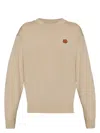 Kenzo Women's Jersey With Logo Patch In Multi