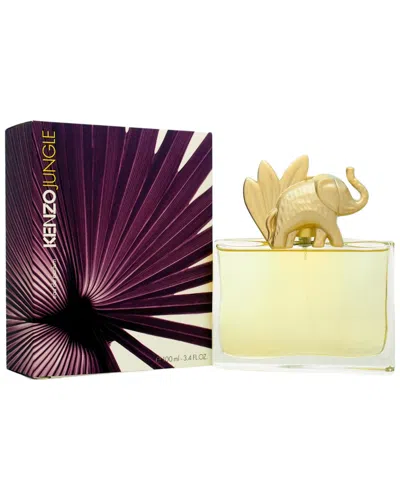 Kenzo Women's Jungle Le Elephant 3.4oz Eau De Parfum Spray In Transparent