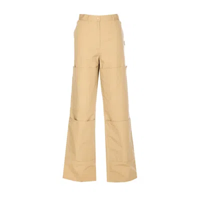 Kenzo Women  Paris Parachute Pants In White