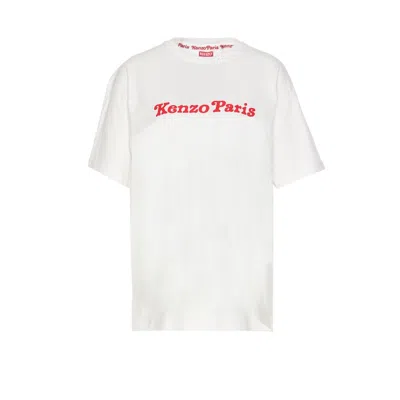 Kenzo Women  Verdy Market Oversize T-shirt In White